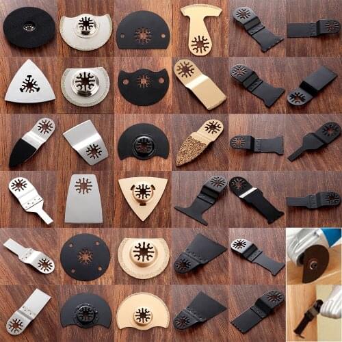 Various Oscillating Multi Tool Cutting Saw Blades Sanding Pad for Sandpaper Metal Woodworking Power Tool Multimaster Accessories