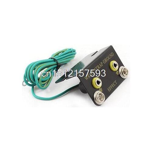 ESD Dual Banana Plug Ground Socket Green for Anti Static Wrist Strap Armband