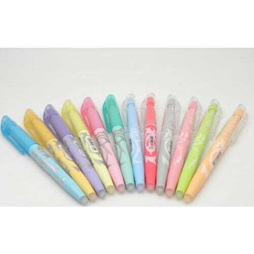 Pilot SW-FL Pastel Light Highlighters 6 Colors Frixion Erasable Pens Japan
