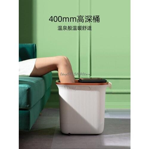 Full Automatic Constant Temperature Heating Foot Bucket Wu Xin Same Household Foot Washing Electric Massage Artifact Foot Bath