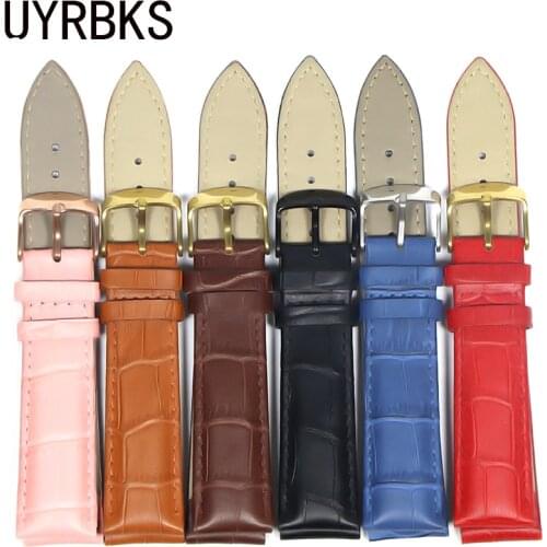 Watchband Soft Calf Genuine Leather Watch Strap 18mm 20mm 22mm 24mm Watch Band Accessories Wristband