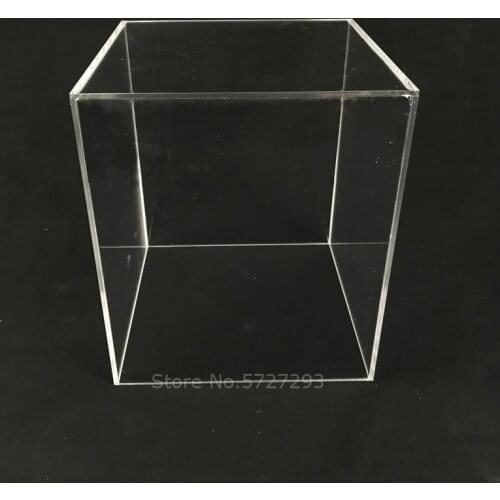 Retail Holders Pedestal Art Stand Easel Display Decor Collectible Cube Riser 5 Sided Showcase 176x176x203mm Pack of 1