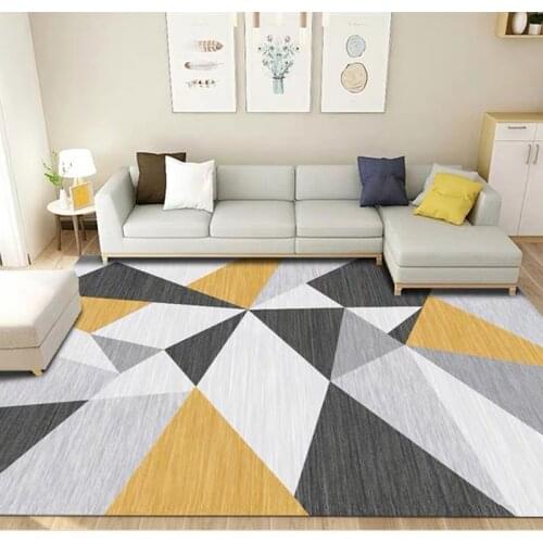 Northern Europe simple family living room carpet, bedroom bedside full of rectangular tea table carpet