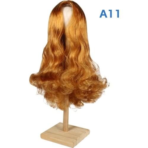 Dream Fairy Hair for 1/3 BJD Doll Fashion Straight/Curly Wig Suitable for 60CM Ball Joint Doll SD DIY Toy Accessories
