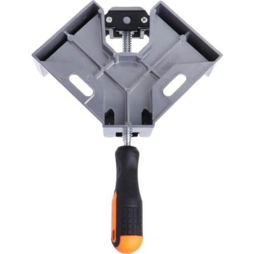 90 Degree Corner Right Angle Clamp Woodworking Vice Wood Metal Welding Gussets Y5JA