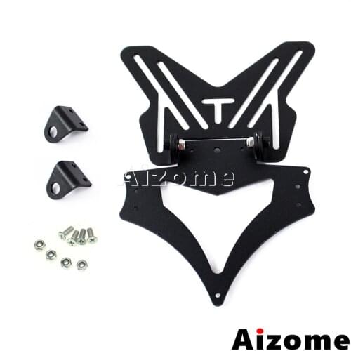 Universal Motorcycle License Number Plate Holder Bracket Hanger Tail Tidy Motorbike Number Registration Plate Holder