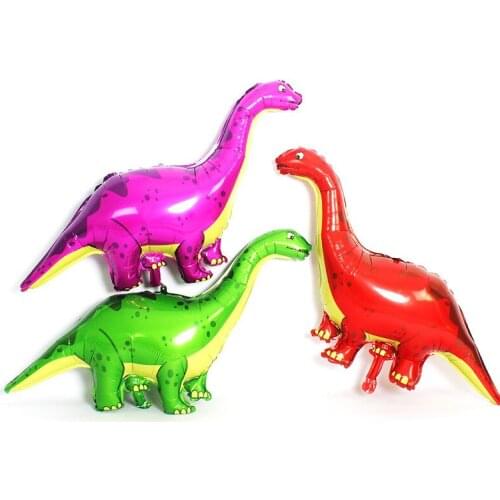 Cartoon animal balloon long-necked dinosaur shape balloon birthday party festive decoration toy balloon wholesale