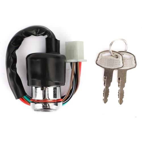 Artudatech Ignition Switch Lock with 2 Keys Kit Fit for Suzuki GS 125 ES / GN 125 1982-2001