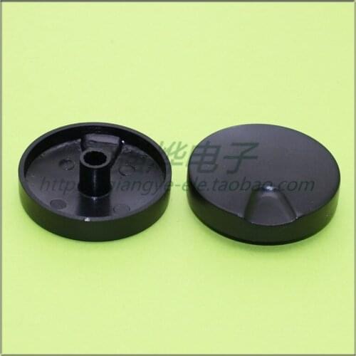 10 pieces 39*12MM black plastic knob potentiometer knob speed control knob flower shaft inner hole 6MM