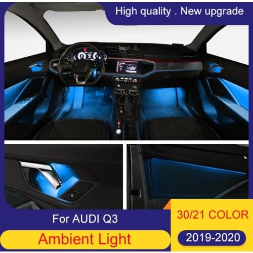 32/21 Color led Ambient light Lamp Fit For AUDI Q3 2013-2020 Atmosphere Advanced Light Decoration lamp
