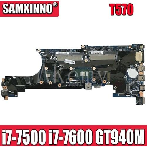 ForLenovo ThinkPad T570 i7-7500 i7-7600 Laptop Independent Graphics Card Motherboard FRU 02HL454 01ER128 01ER130 01ER404 01ER403