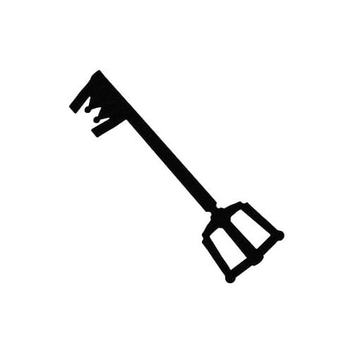 Kindow Hearts Key Window Decal Stickers Car Body Stickers Decor Art Pattern ZP052