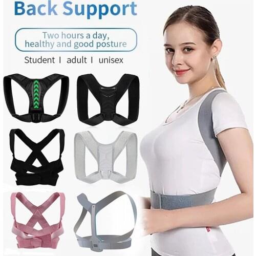 Back Posture Corrector Therapy Corset Spine Support Belt Lumbar Back Posture Correction Bandage For Adult