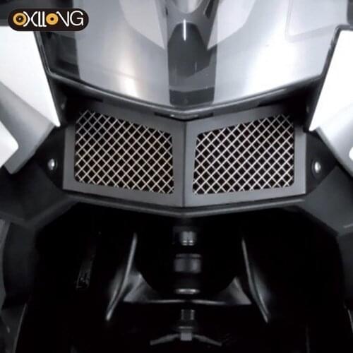 For BMW K1600GT K1600GTL motorcycle oil cooler protection grille front fairing vent radiator guard decoration K1600 GTL K1600B