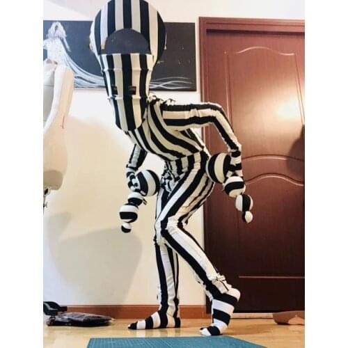 New Halloween Cosplay Zebra Costume for Men Women Christmas Party Dress Purim Animal Costumes Festival Adult Stage Wear Garment