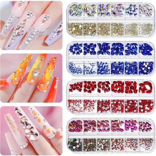 Стразы для ногтей RESUXI China At AliExpress