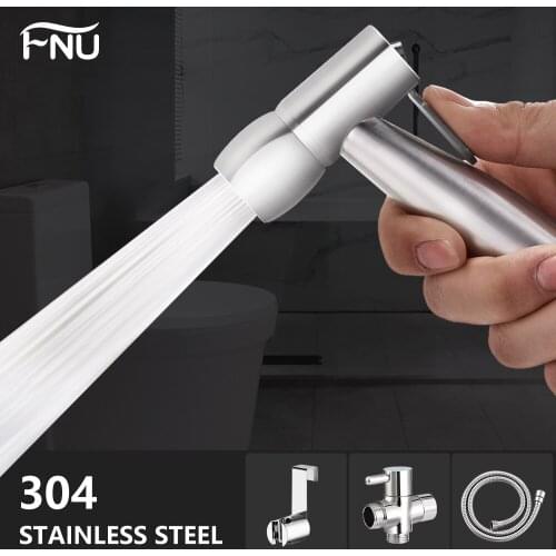 Toilet Handheld Shattaf Bidet Sprayer Stainless Steel Shower Heads Set Shower Faucet Accessories Muslim Shower Ducha Higienica