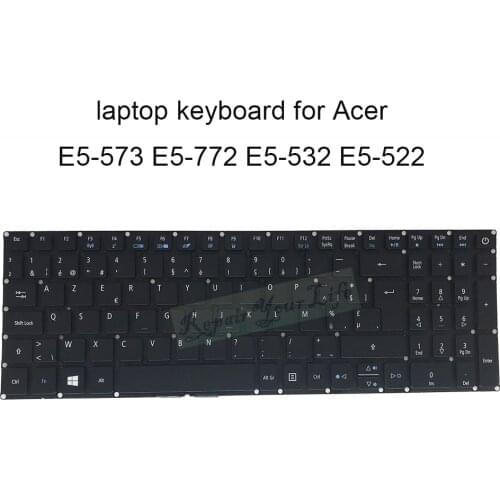 Replacement keyboards E5 573 Backlight keyboard for Acer E5-772 E5 522 532 BE Belgian SW Swiss black LV5P A51BWL Genuine new
