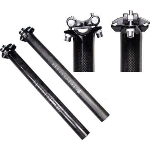 Full carbon fiber bicycle road bicycle seat post mtb bike seatpost cycling parts seat tube carbon fiber seat tube 27.2 31.6mm