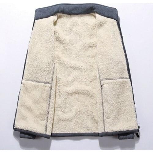 Spring Winter fleece men jackets 5XL 6XL 7XL 8XL 9XL Bust 150cm warm men jackets