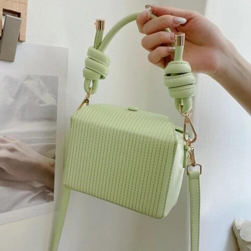 2021New Design Fashion Sweet Women Shoulder Bag Luxury Bucket Bag Handbags Designer Crossbody Bags Small Square Party Prom Bag