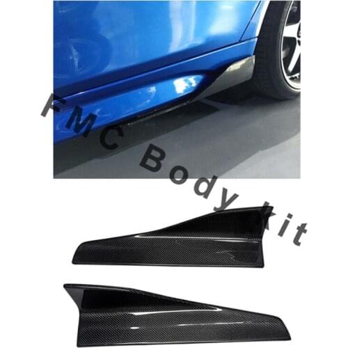 High Quality Carbon Fiber Side Skirts For BMW E60 M5 F10 G30 F22 F23 F87 M2 F32 F33 F36 F82 M4 E90 E92 F30 M3 sport styling side
