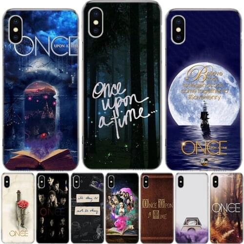 Once Upon A Time Phone Case For Iphone 12 MIni 11Pro MAX XS 8 7 6 6S Plus X 5 5S SE XR SE 2020 Cover Shell Coque