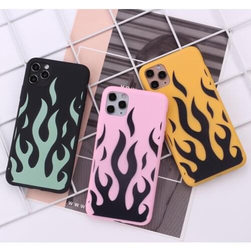 Coque Funda iphone 11 Pro Case For iphone 7 8 6 Plus X S Max XR SE 2020 Phone Cases Cute Color Abstract Pattern Soft Back Cover