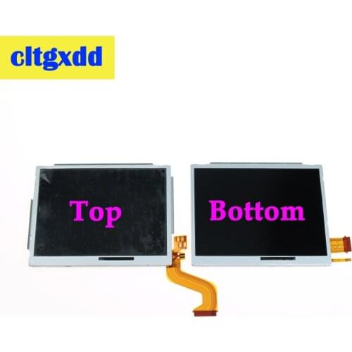 Cltgxdd high quality Original new Top screen upper&Lower Bottom down lcd screen for Nintendo NDSIXL NDSILL repair Replacement