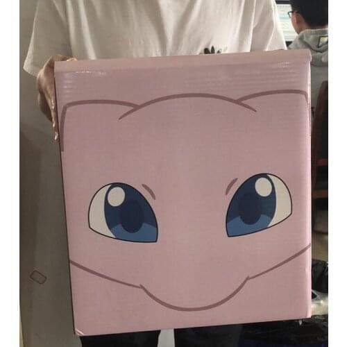 Big Size 1:1 Pokeball Mew with box Action Figure Toys 40cm