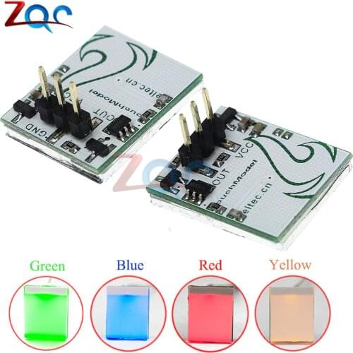 DC 3V 5V 6V Capacitive Touch Switch Button RGB LED Sensor Switch Module HTTM DIY Electronic Board Multi Color Anti-interference