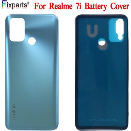 Battery Cover For Realme c17 Back Cover Replacement For Oppo Realme c17 Realme 7i Battery Cover Housing Back Cover Battery Case