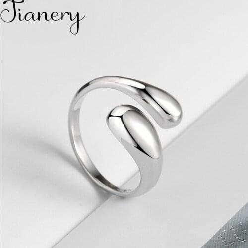 Personality Boho Beads Ball Rings For Women Charm Wedding Jewelry Adjustable Antique Finger Ring Anillos 2021