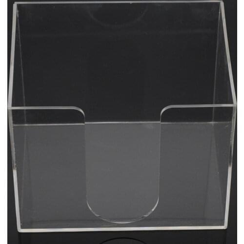 1/Pcs Dental Disposable Bib Towel Tissue Paper Dispenser Holder Case Transparent For Dentistry Lab Supplies