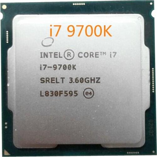 Intel Core i7-9700K i7 9700K 8 Cores up to 3.6GHz 300 Series 95W Desktop Processor
