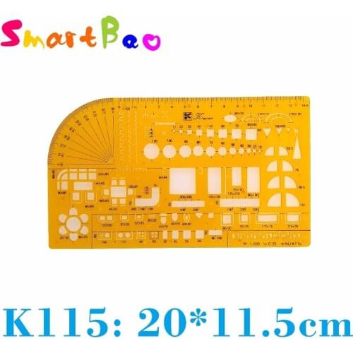 Decoration Design Drafting Template building Layout Design Drawing Template K115 for Pen 0.5 ; AliExpress Saver Shipping