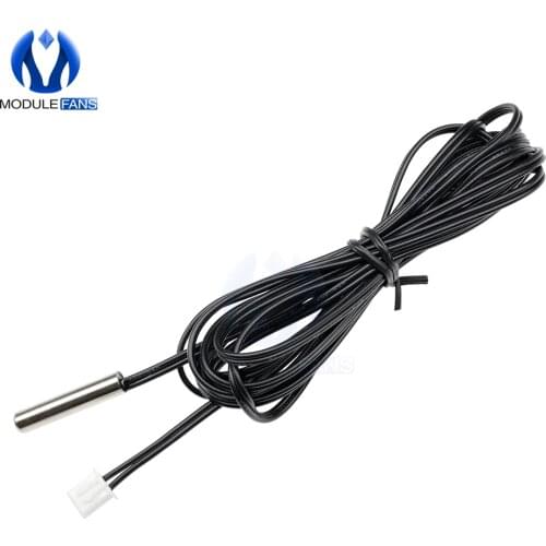 W1209 200CM 2m Waterproof NTC 10K 1% 3950 Thermistor Accuracy Temperature Sensor Wire Cable Probe For Arduino