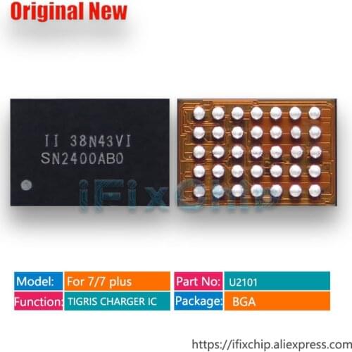 5pcs/lot U2101/SN2400AB0/PN2400A0A USB Charging IC For iphone 7/7plus/7 plus TIGRIS CHARGER Chip IC