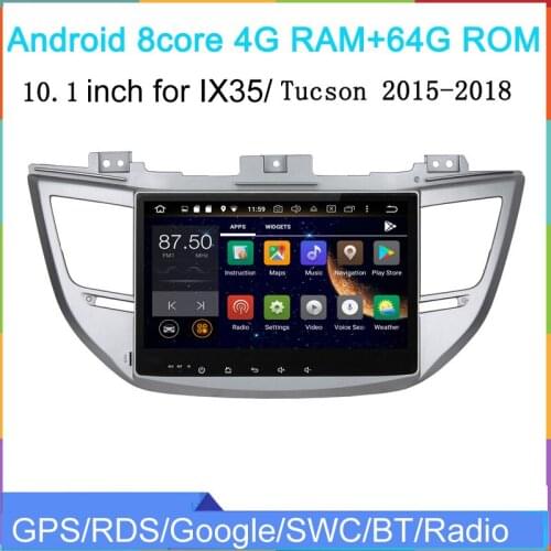 10.1inch octa core android10 car multimedia player for Hyundai TUCSON IX35 2015-2018 car radio stereo gps navi carplay headunit