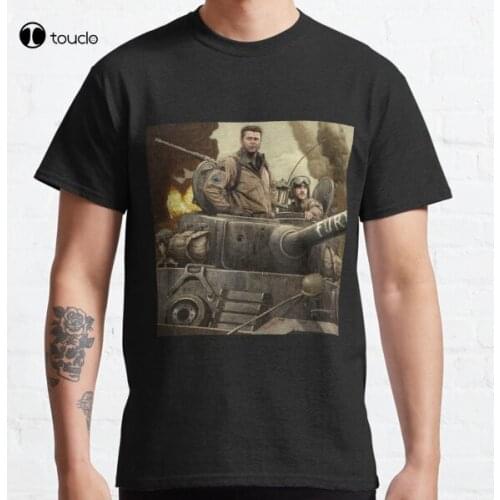 Fury Fury Tank, Sherman Tank, M4 Sherman Classic T-Shirt Tee Shirt