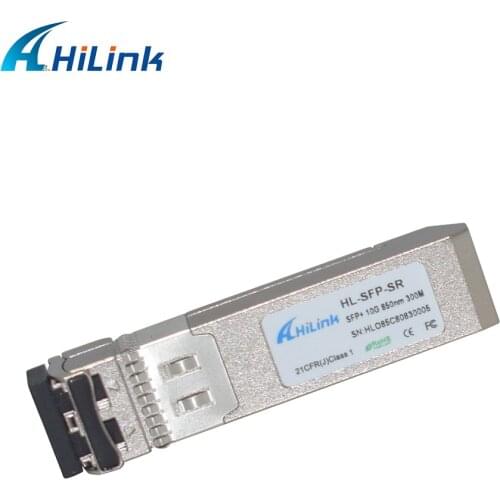 Free shipping! HL-SFP-SR Compatible 10G SFP+ SR Multi Mode Dual Fiber 850nm 300m sfp+ transceiver