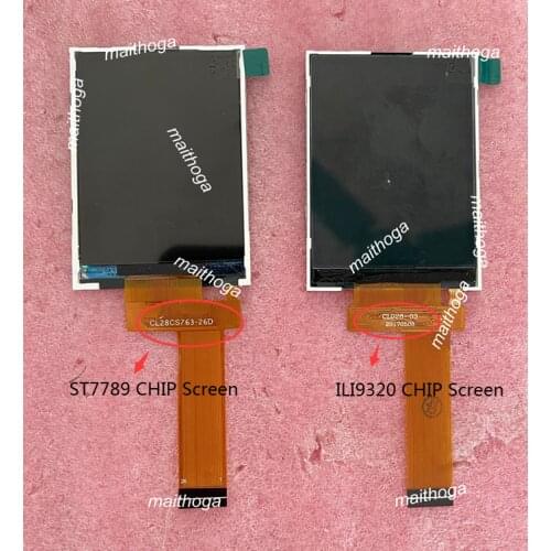 2.8 inch 262K 26P TFT LCD Screen ILI9320 SPFD5408 Drive IC 16Bit System Parallel Interface 240(RGB)*320