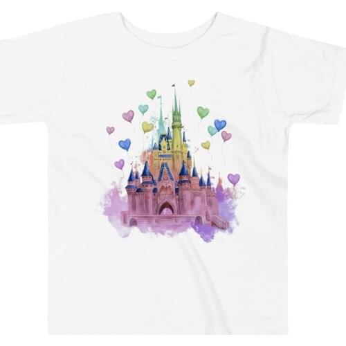 Magic Kingdom Shirt Castle Vacation Tee Castle World Family Trip Tee Kids Clothes Graphic T Shirts Girls Boys Clothing Tees