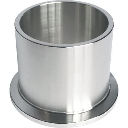KF10 KF16 KF25 KF40 KF50 30mm Length 304 Stainless Steel Vacuum Chuck Pipe Connector Tri Clamp Ferrule Tube Connection Fittings