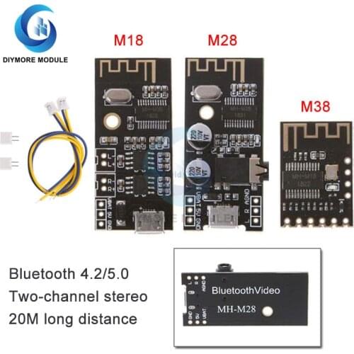 MH-MX8 MP3 Decoder Board Wireless Bluetooth 4.2 Audio Receiver Board Module Verlustfreie Stereo DIY Kit High Fidelity HIFI M18