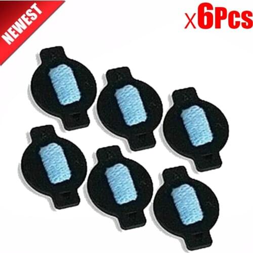 6Pcs Water Wick Cap kit for iRobot Braava 380 380t 320 Mint 4200 4205 5200 5200C Robot replacement Vacuum Cleaner Parts