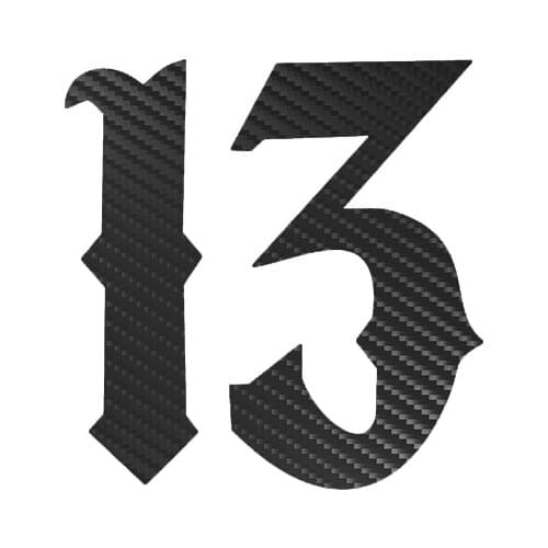 DecalsMe Car Sticker Art Font 13 Reflective Car Stickers Auto Decal Funny JDM Vinyl On Car styling for suzuki