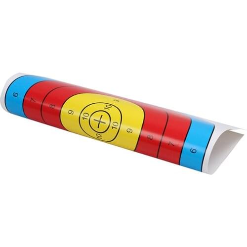 New 30pcs 40*40 cm Archery Shooting Target Paper Bow Hunting Archery Kit Standard Ring Single Spot Shooting Training Paper