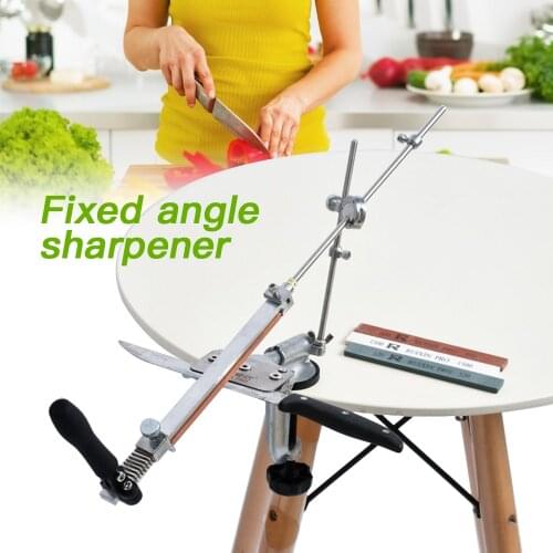 New Verison Edge pro Knife sharpener with 360 degree flip Constant angle Grinding tools Grinder machine 4 whetstone