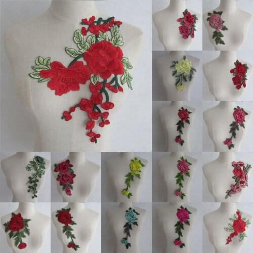 High quality Lace neckline Sewing Embroidery Applique Exquisite DIY Decorate Lace Collar Fabric Clothing Accessories Supplies